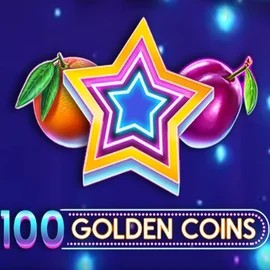100 Golden Coins slot logo by Amusnet Interactive at GGBet Casino