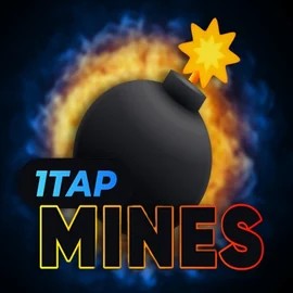 1Tap Mines by Turbo Games, showcased at betgg.eu – game logo