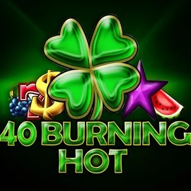 40 Burning Hot slot visual from Amusnet Interactive available on betgg.eu