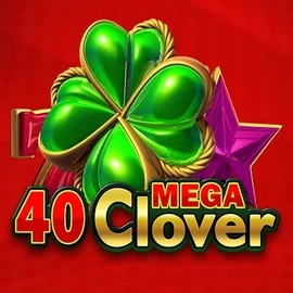 Enjoy 40 Mega Clover by Amusnet Interactive – logo hosted on betgg.eu