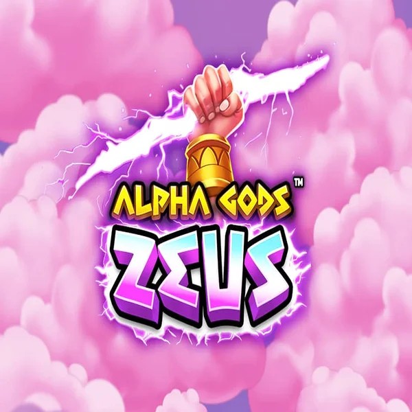Alpha Gods Zeus game by PearFiction Studios – logo hosted on GGBet Casino