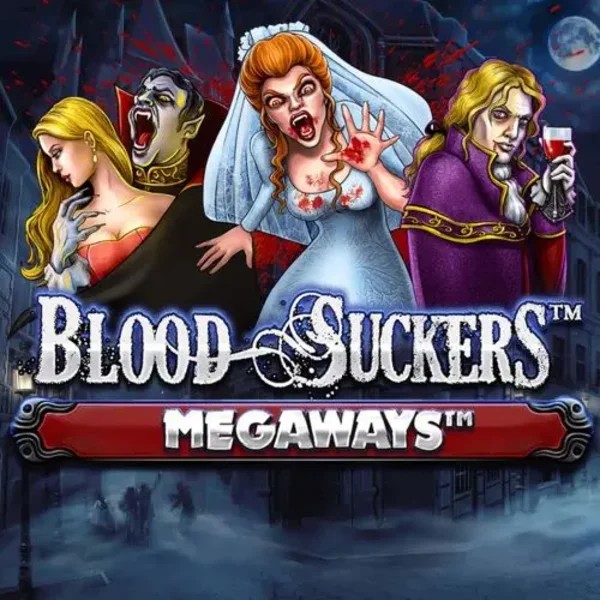 Blood Suckers Megaways slot logo by Red Tiger Gaming at GGBet Casino