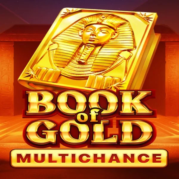 Book of Gold Multichance by Playson, showcased at betgg.eu – game logo
