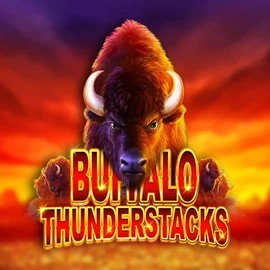Buffalo Thunderstacks slot logo by Amatic Industries at GGBet Casino