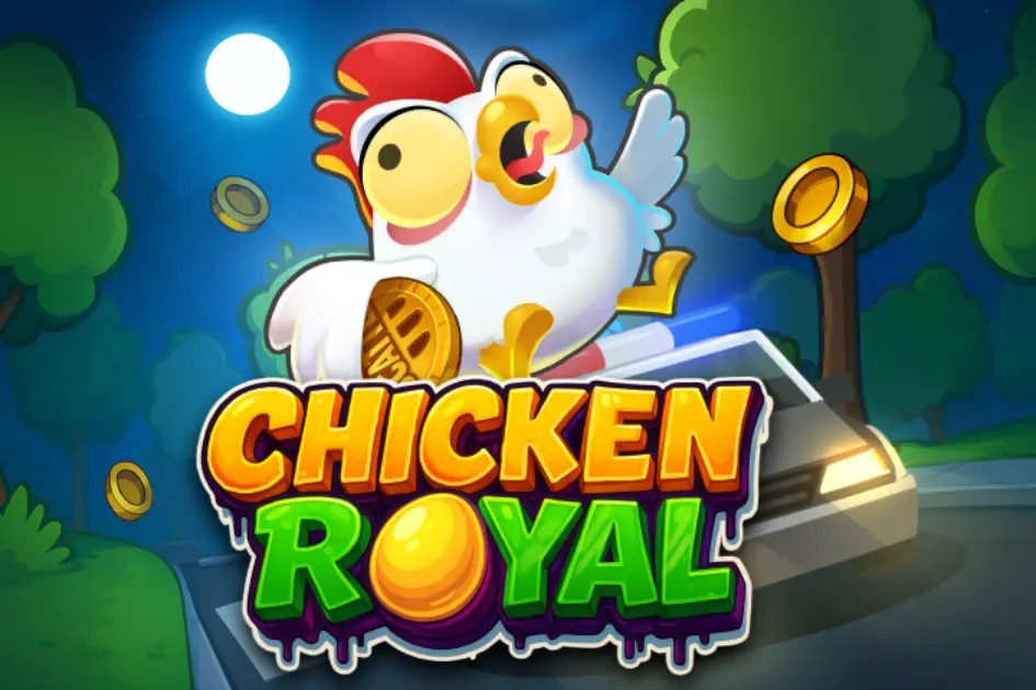 Chicken Royal online game logo by InOut on betgg.eu