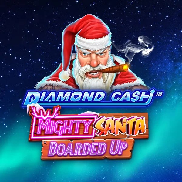 Diamond Cash Mighty Santa Boarded Up logo – Slots by Greentube at GGBet Casino