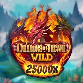 Dragons of Arcane Wild logo by Foxium at GGBet Casino