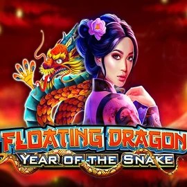 Floating Dragon Year of the Snake online game logo by Pragmatic Play on betgg.eu