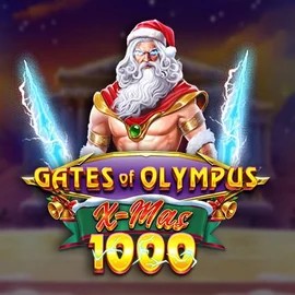 Gates of Olympus Xmas 1000 logo by Pragmatic Play GGBet Casino