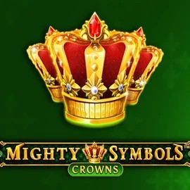Mighty Symbols Crowns online game logo by Wazdan on betgg.eu