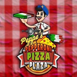 Peppe’s Pepperoni Pizza Plaza slot visual from Pragmatic Play available on betgg.eu