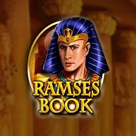 Ramses Book Deluxe by Gamomat, showcased at betgg.eu – game logo