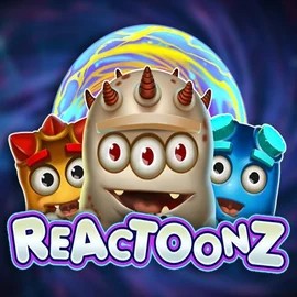 Official Slots logo: Reactoonz by Play'n GO at GGBet Casino