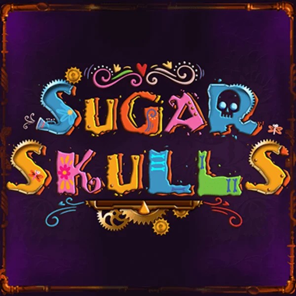 Sugar Skulls slot logo by Booming Games at GGBet Casino