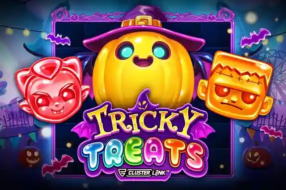 Tricky Treats logo by Push Gaming at GGBet Casino