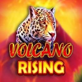 Volcano Rising online game logo by RubyPlay on betgg.eu